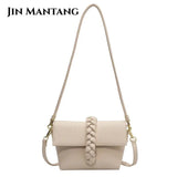 Net Red Texture Ladies Messenger Bag