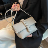 Net Red Texture Ladies Messenger Bag