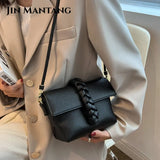 Net Red Texture Ladies Messenger Bag