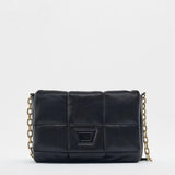 Small Women's Solid Chain Shoulder Bag Vintage Handbag