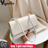 Square Crossbody Bag Women PU Leather Flap Shoulder Handbag