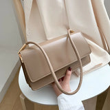 Square Crossbody Bag Women PU Leather Flap Shoulder Handbag