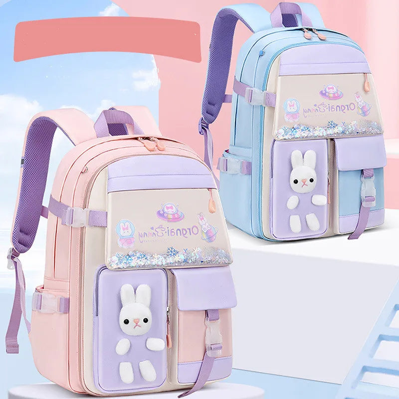 Small Girls Primary School Bag Backpacks For Children Satchel Book Bag