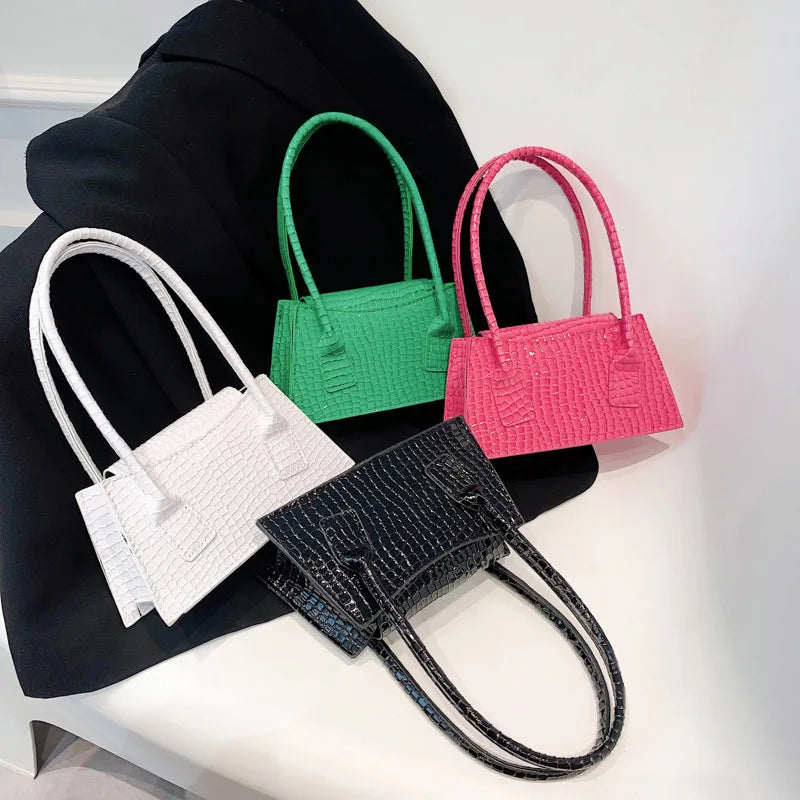 Women's Small PU Leather Shoulder Bag Handbag Purse