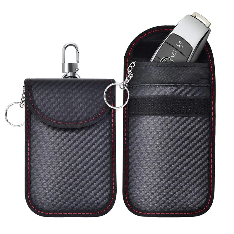 Signal Blocking Faraday Bag for Car Keys