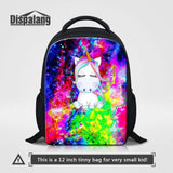 Kids Space Unicorn Print Backpack Kindergarten Schoolbag