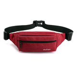 Nylon Chest Waist Pack Crossbody Bag Retro Casual Shoulder Bag