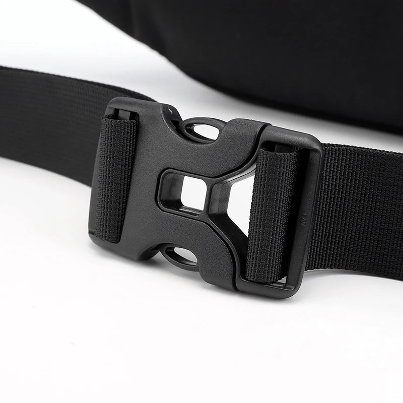 Nylon Chest Waist Pack Crossbody Bag Retro Casual Shoulder Bag
