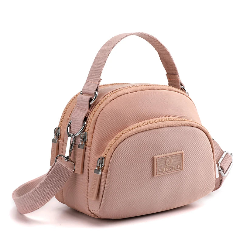 Small Women's Shoulder Bag Girl Tote Crossbody Bags Nylon Ladies Messenger Bag