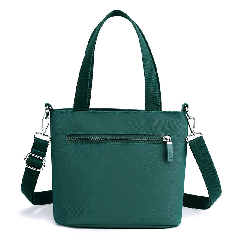 Nylon Multi-pocket Tote Crossbody Bag Female Travel Purse