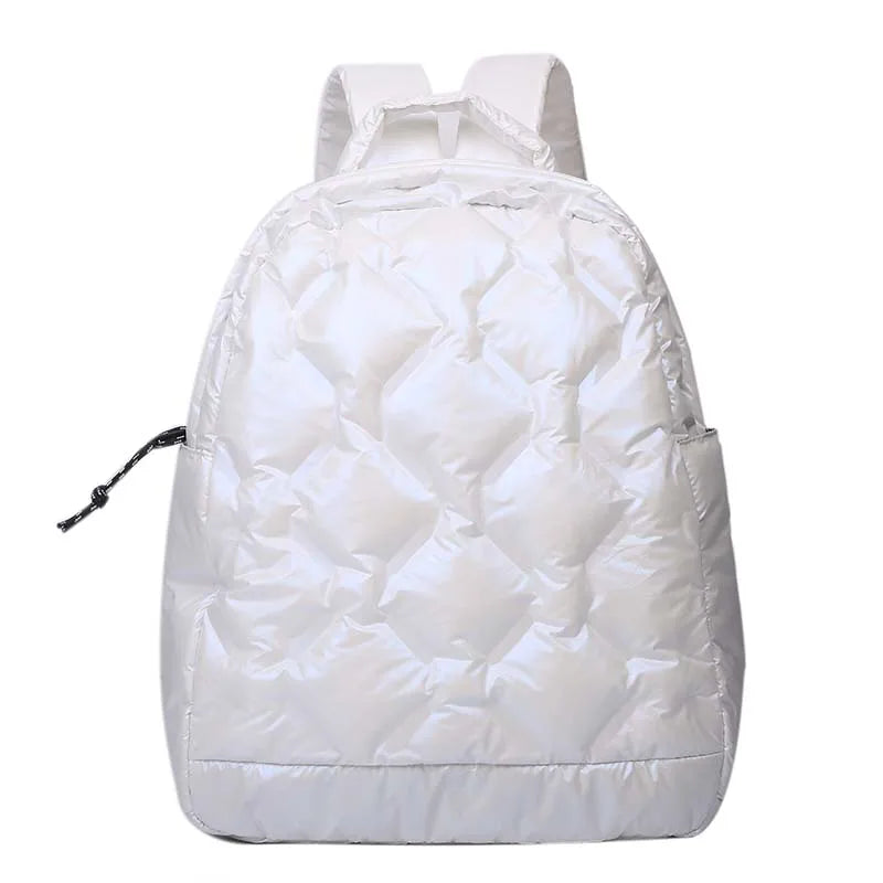 Soft Warm Space Down Backpacks for Fall and Winter