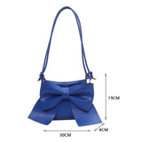 Big Bow-Knot Shoulder Bags for Women Handbags Office Ladies
