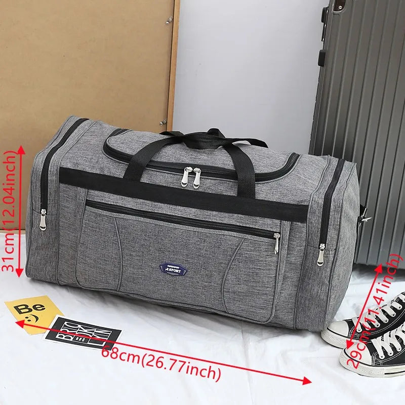 Casual Large-capacity Travel Bag Men's Shoulder Portable Storage Waterproof Bag
