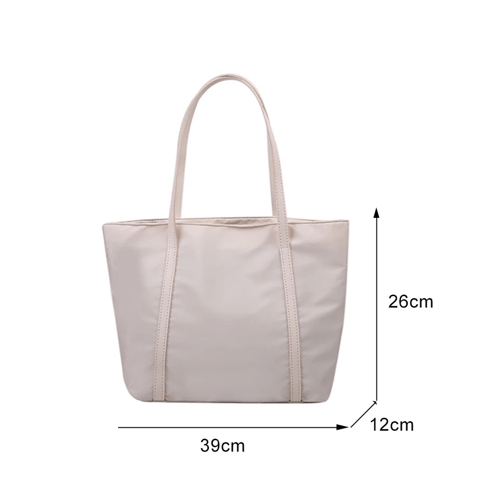Casual Top-handle Bag Oxford Women Shoulder Bags Daily Large Capacity Handbags
