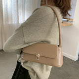 PU Leather Handbags Women Shoulder Bag Small Totes Lady Handbag