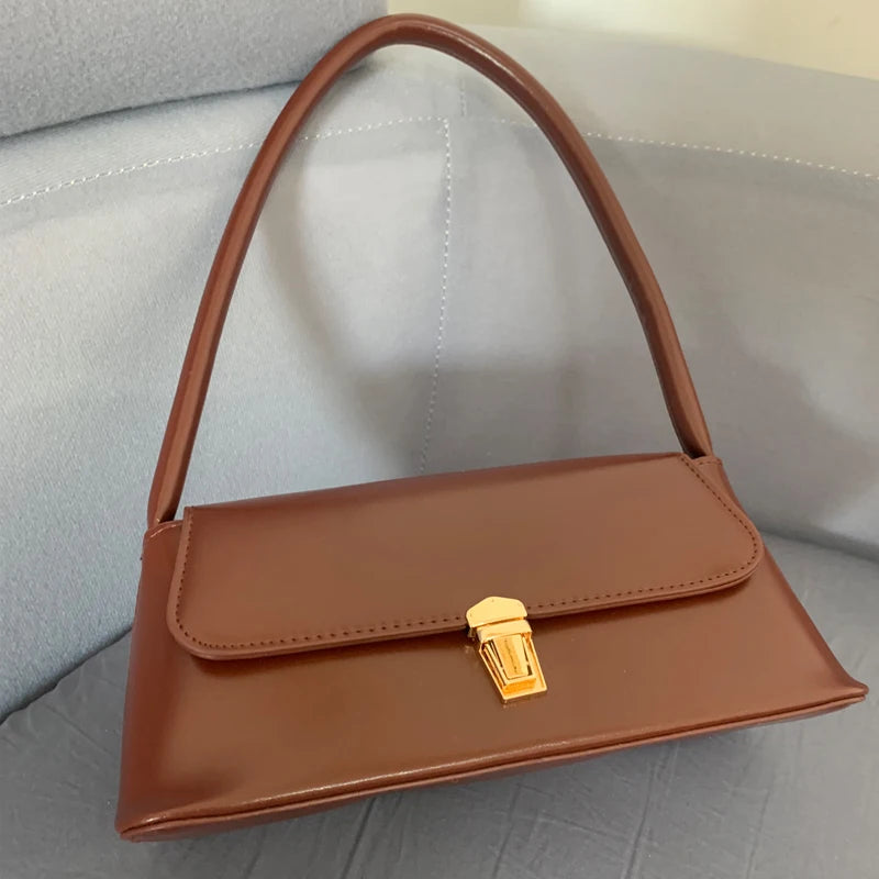 PU Leather Handbags Women Shoulder Bag Small Totes Lady Handbag