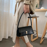 PU Leather Handbags Women Shoulder Bag Small Totes Lady Handbag