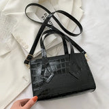 Animal Prints Small Leather Shoulder Bag Women's Crossbody Bag