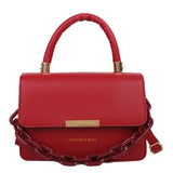 Soft Leather Small Square Bag Chain Handbags For Women