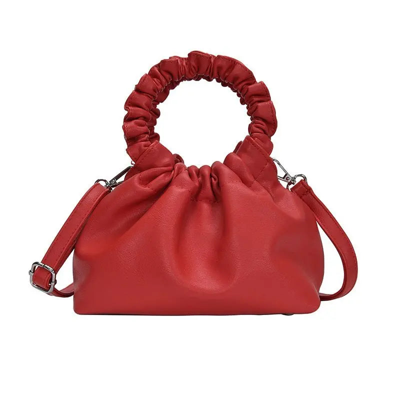 Solid Women Handbag Shoulder Bag Leather Female Purse Crossbody Bag