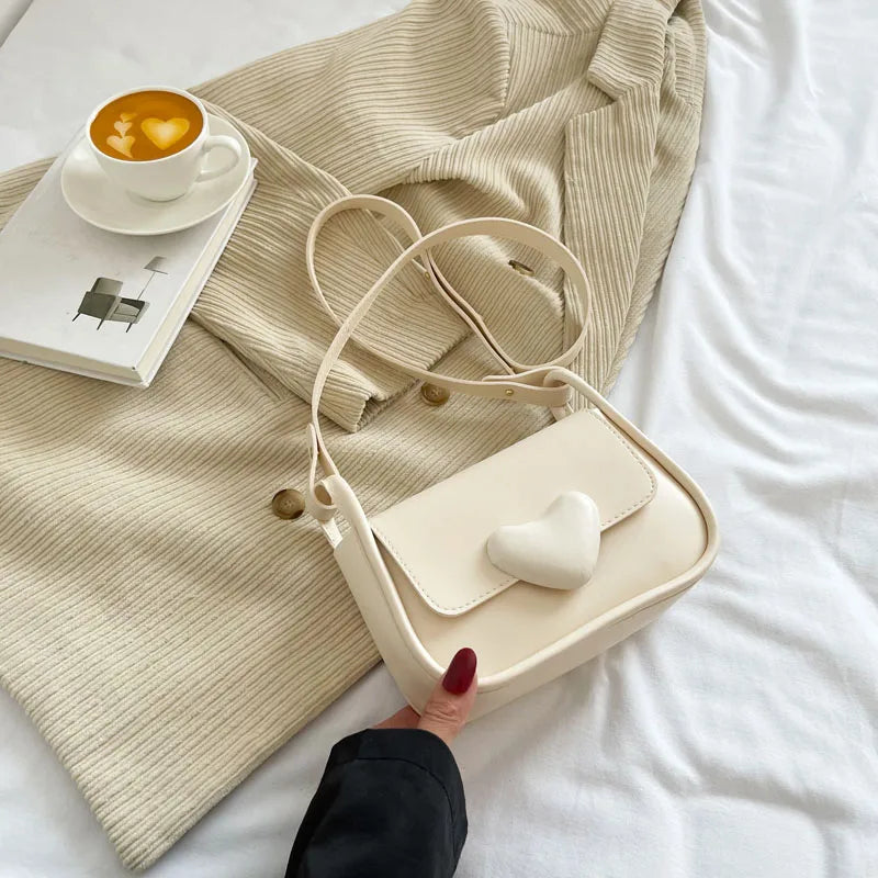 Women's Pu Leather Shoulder Bag Casual Crossbody Bags