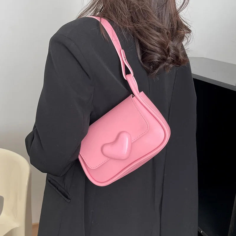Women's Pu Leather Shoulder Bag Casual Crossbody Bags