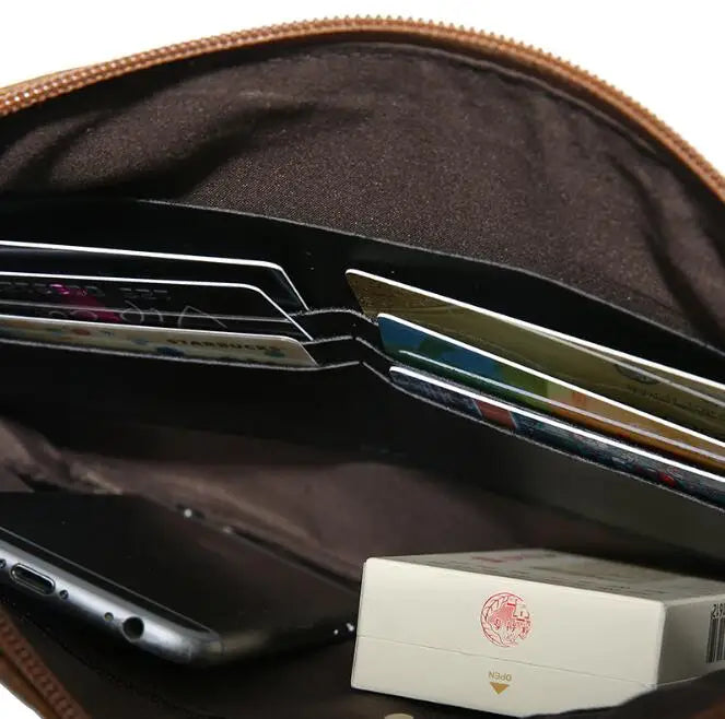 Business Casual Envelope Bag Clutch Retro File Briefcase