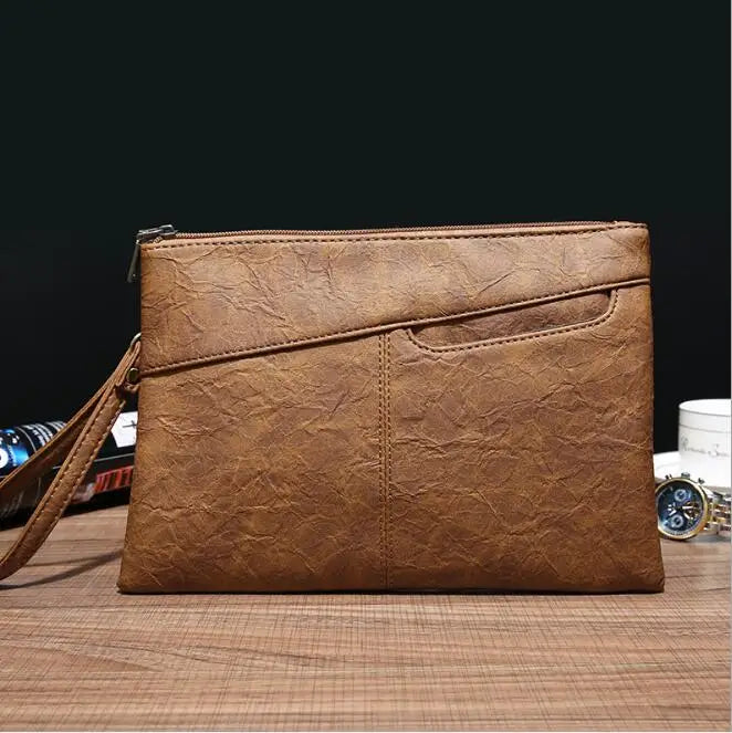 Business Casual Envelope Bag Clutch Retro File Briefcase