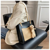 Korean Big Bag Female 2021 New Texture Tote Harajuku