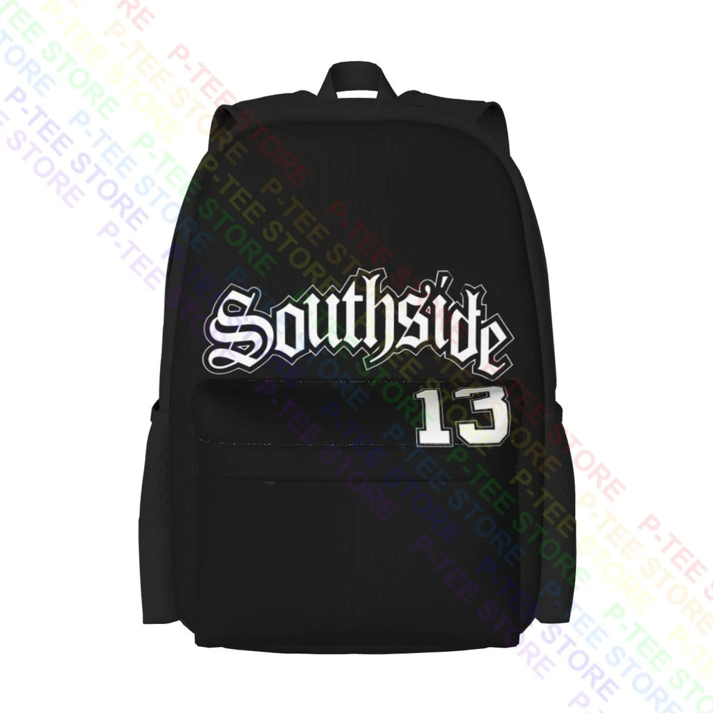 South Side 13 Jersey Cholo Chicano Latino Large Capacity Backpack