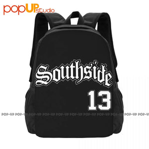 South Side 13 Jersey Cholo Lowrider Backpack Large Capacity Gymnast Bag