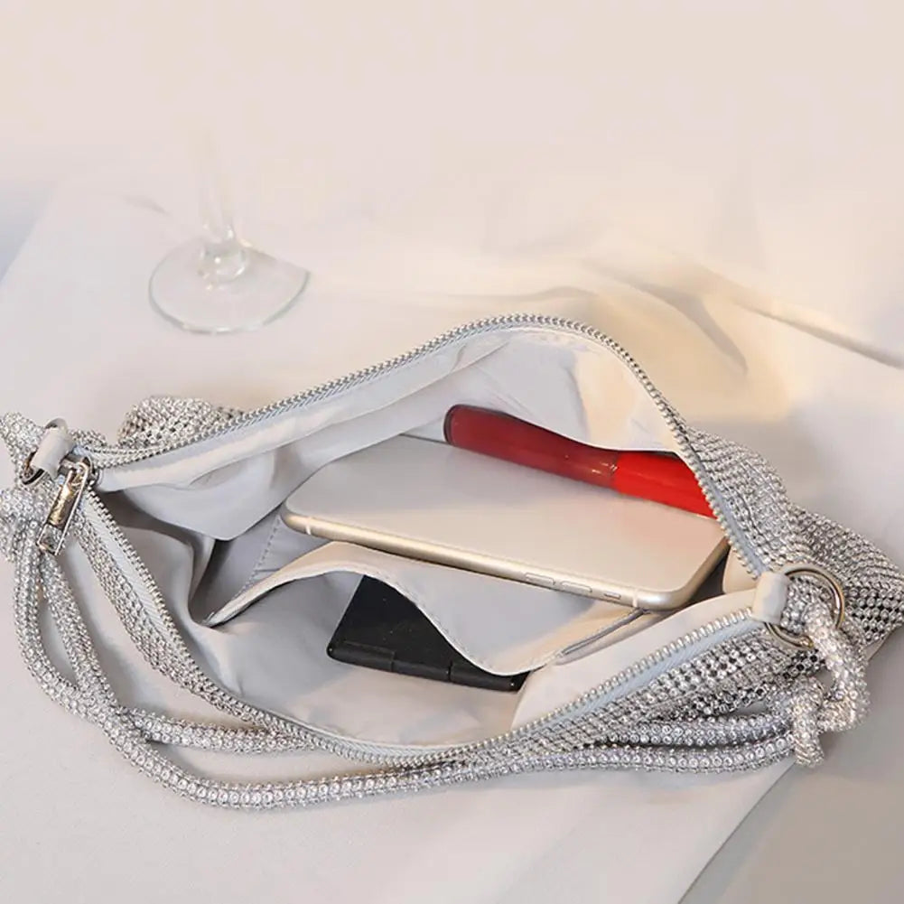 Stylish Single Handle Handbag Lightweight Dinner Bag