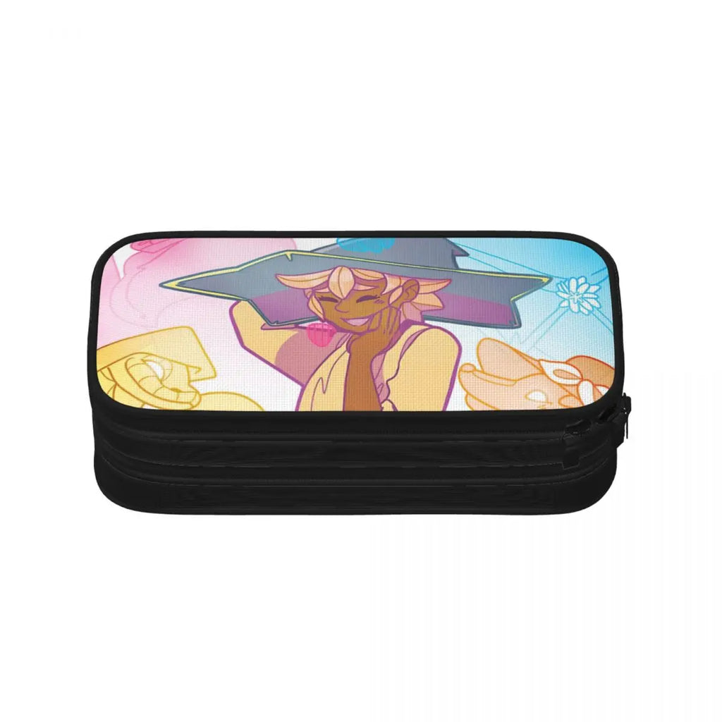 Spiritfarer Pen Box School Anime Zipper Pen Bag Student Stationery Gift