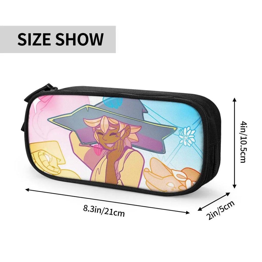 Spiritfarer Pen Box School Anime Zipper Pen Bag Student Stationery Gift