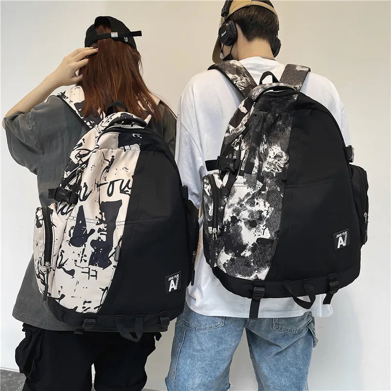 Graffiti Children Backpack for Teens Boys Girls School Bag