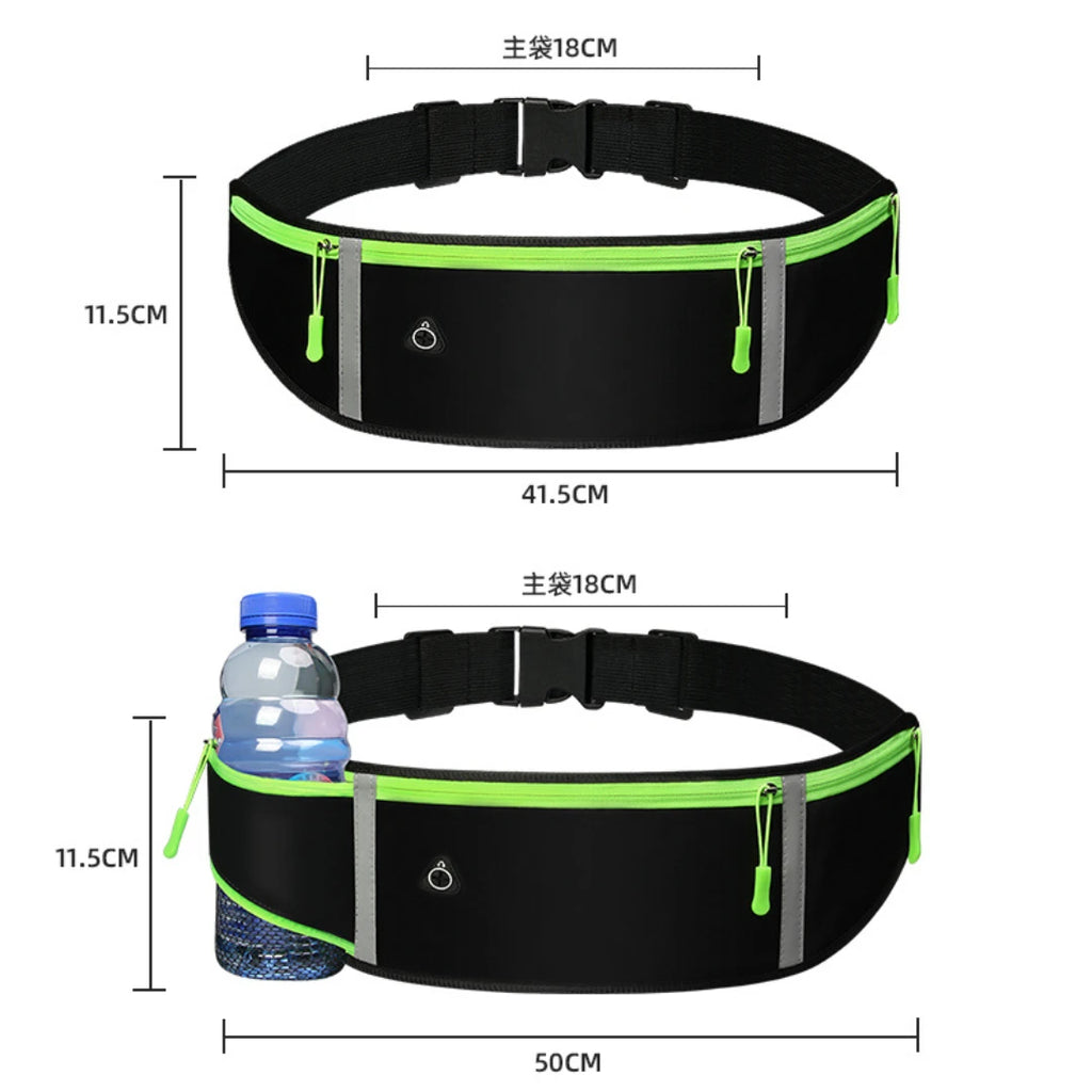 Sport Running Phone Case Waist Bag For Women Men Waterproof Comfortable Cycling