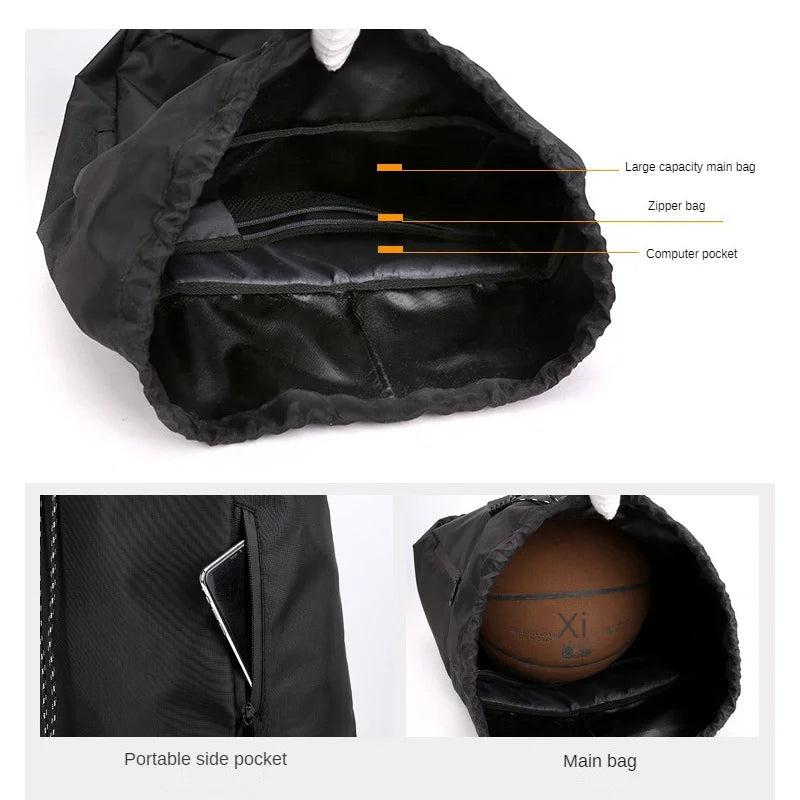 Large Sports Bag for Gym Camping with Shoe Compartment