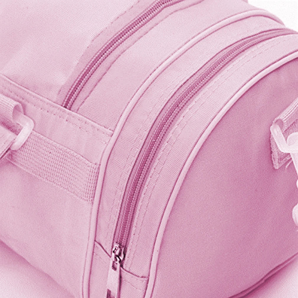 Pink Embroidered Sports Dance Shoulder Bag for Girls