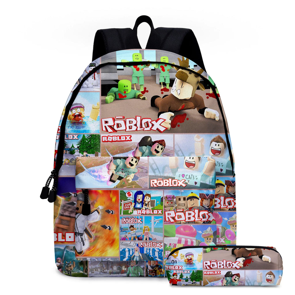 Spot Cartoon Animation Game Robl Schoolbag Children's Backpack