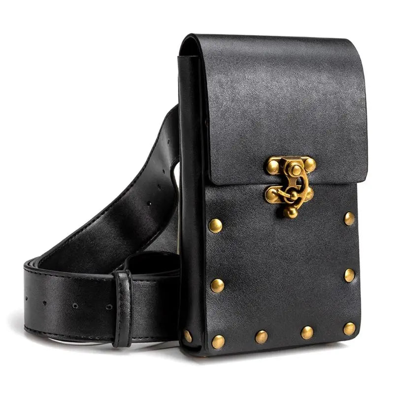 Steampunk Hiking Waist Bag Multifunction Postman Messenger Belt Bags