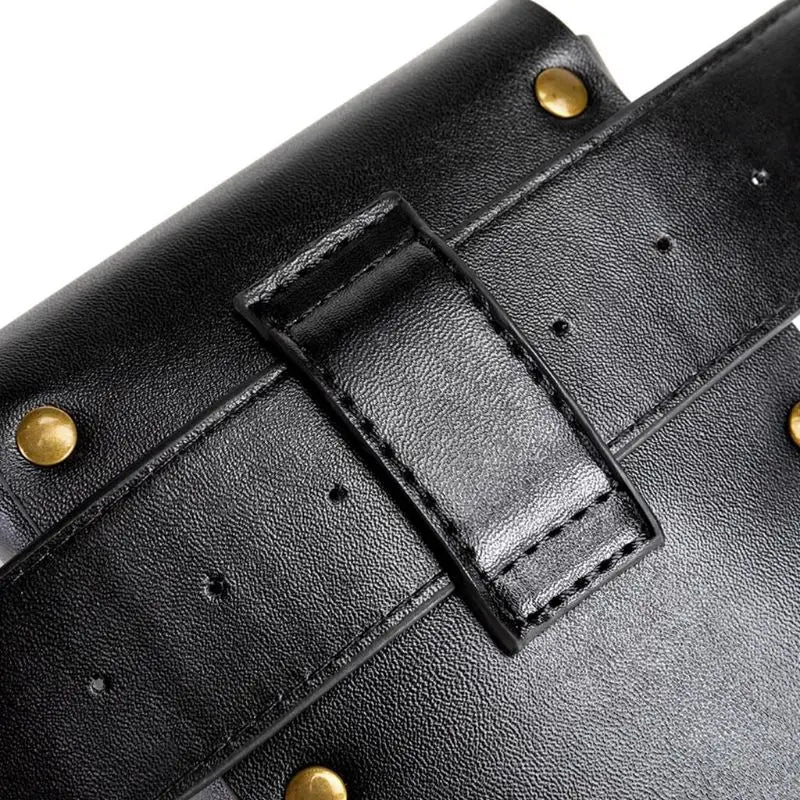 Steampunk Hiking Waist Bag Multifunction Postman Messenger Belt Bags