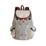 Stethoscope Nurse Drawstring Backpack Large Capacity Linen Backpack