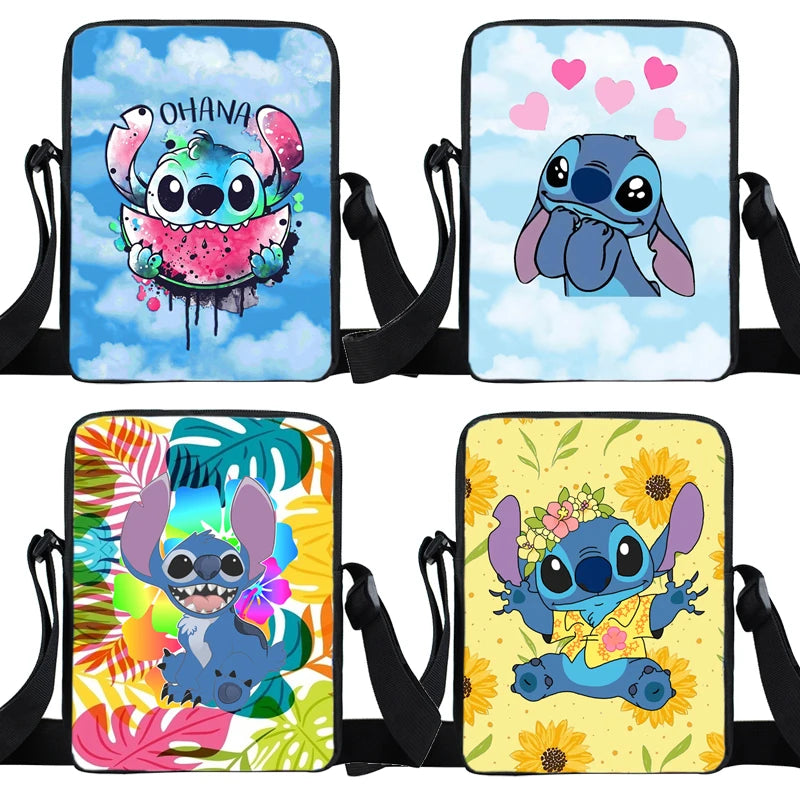 Cartoon Stitch Crossbody Bag for Kids