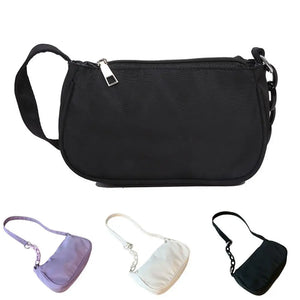 Casual Underarm Bag for Dating Smooth Zipper