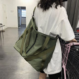 Casual Shoulder Bag Unisex Large Capacity Travel Tote Sports Bag