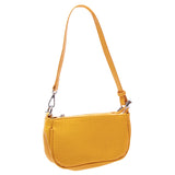 Street Retro Underarm Zipper Single Shoulder Small Crocodile Pattern