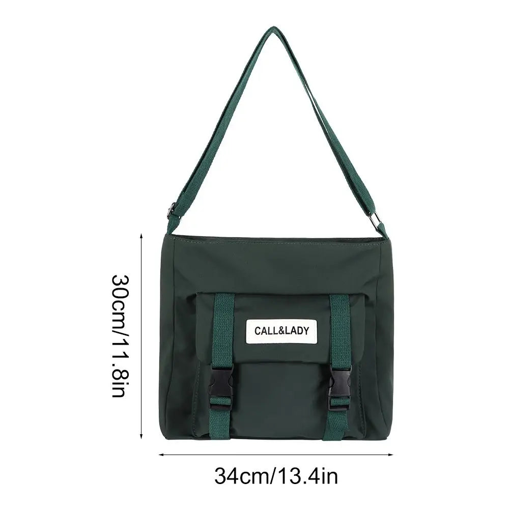 Classic Canvas Schoolbag Messenger Bag Crossbody Bags