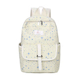 Canvas Starlight Printing Backpack for Teenager Girls
