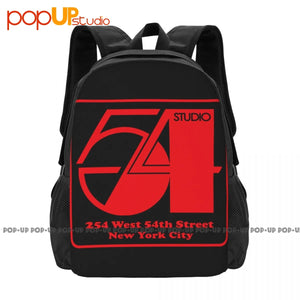 Studio 54 Disco Mirror Ball Backpack Soul 70S 80S Night Club Bag