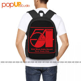 Studio 54 Disco Mirror Ball Backpack Soul 70S 80S Night Club Bag